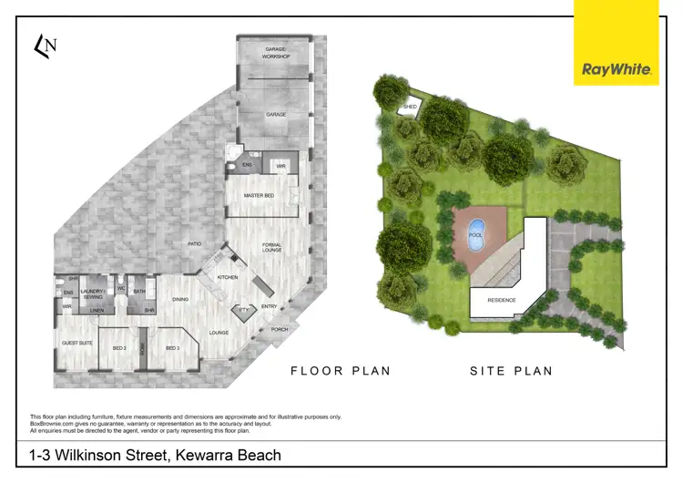 Floorplan of Homely house listing, 1-3 Wilkinson Street, Kewarra Beach QLD 4879