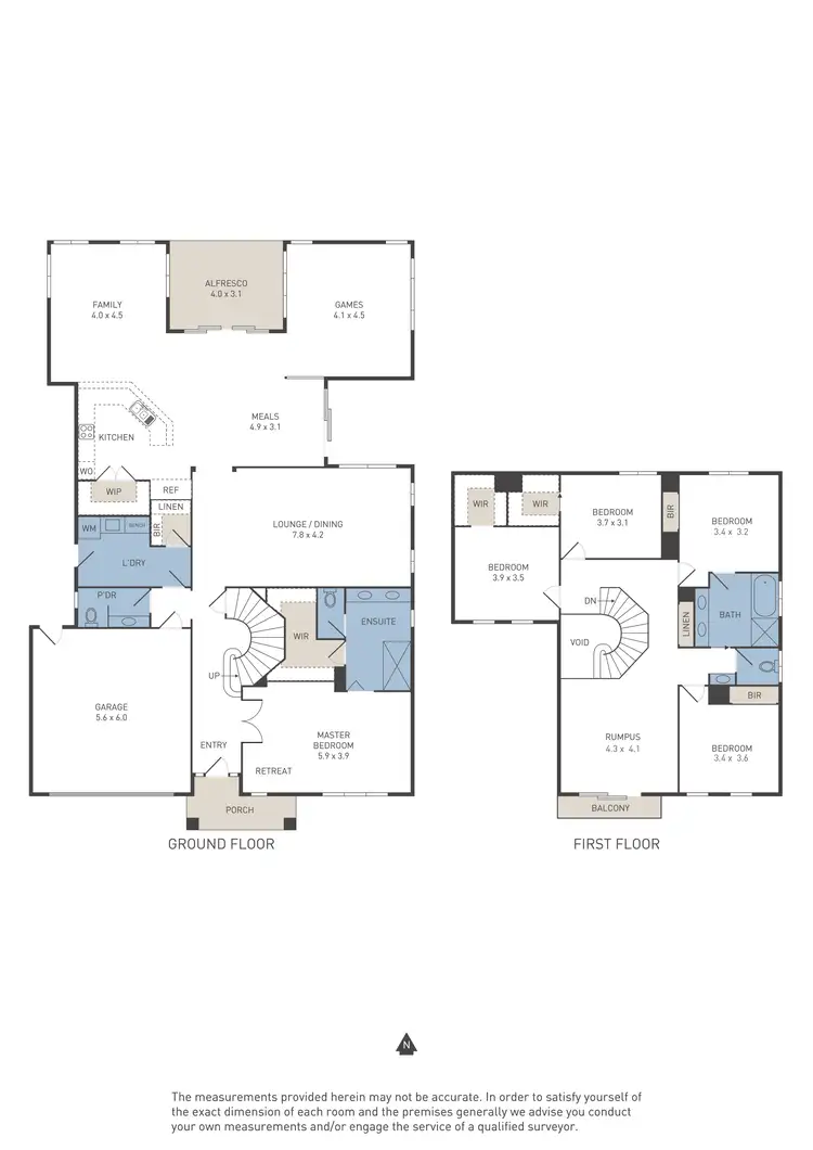 Floorplan of Homely house listing, 7 Coorong Place, Burnside VIC 3023