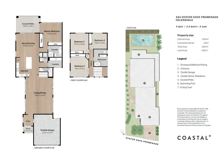 Floorplan of Homely house listing, 534 Oyster Cove Promenade, Helensvale QLD 4212