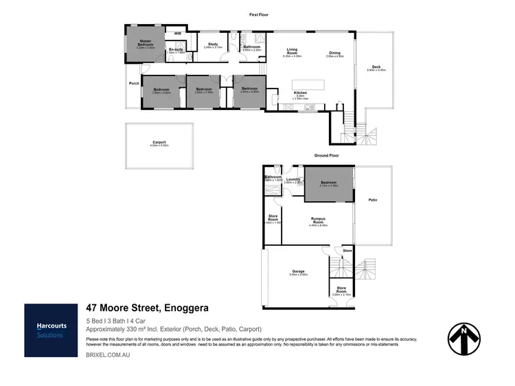 Floorplan of Homely house listing, 47 Moore Street, Enoggera QLD 4051