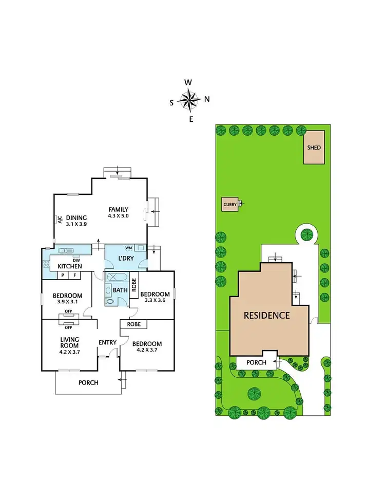 Floorplan of Homely house listing, 33 Rose Street, Box Hill VIC 3128