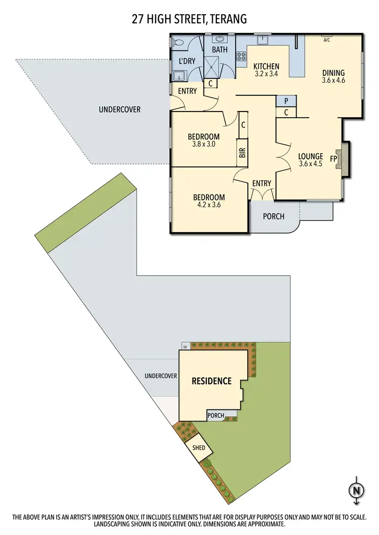 Floorplan of Homely house listing, 27 High Street, Terang VIC 3264