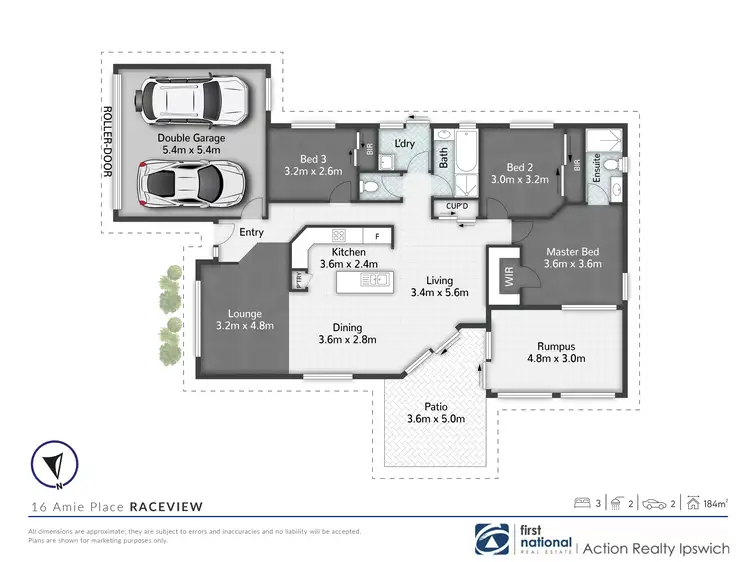Floorplan of Homely house listing, 16 Amie Place, Raceview QLD 4305