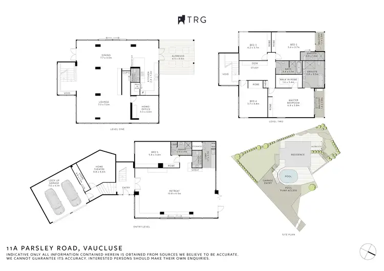 Floorplan of Homely house listing, 11a Parsley Road, Vaucluse NSW 2030