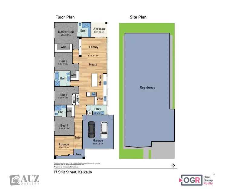 Floorplan of Homely house listing, 17 Stilt st, Kalkallo VIC 3064