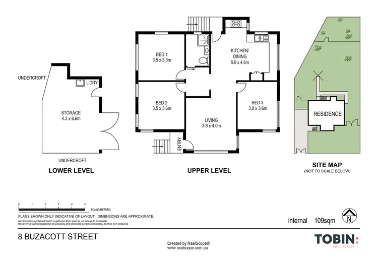 Floorplan of Homely house listing, 8 Buzacott Street, Carina Heights QLD 4152