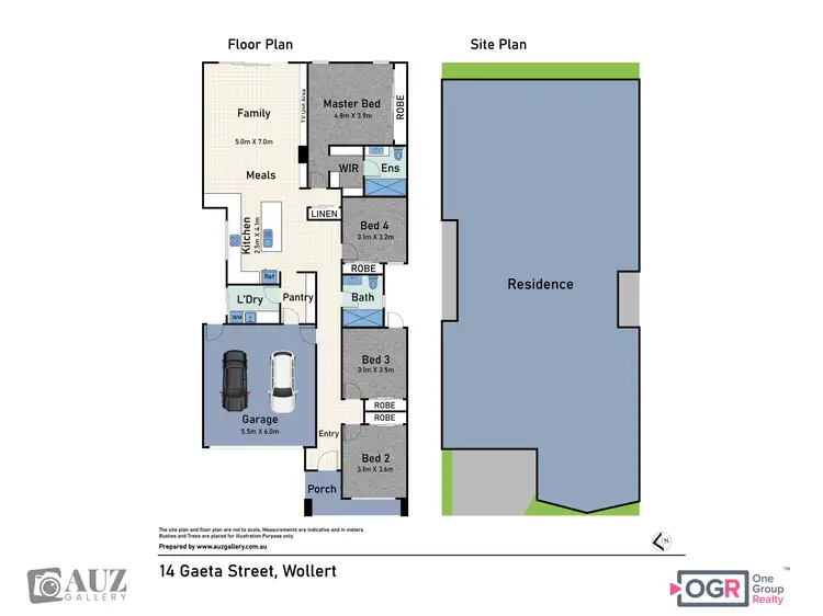 Floorplan of Homely house listing, 14 Gaeta Street, Wollert VIC 3750