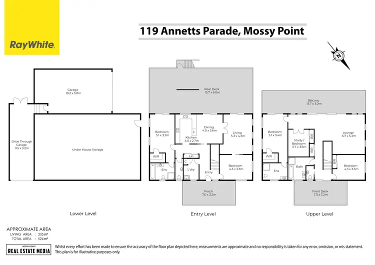 Floorplan of Homely house listing, 119 Annetts Parade, Mossy Point NSW 2537