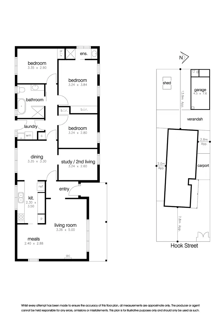 Floorplan of Homely house listing, 78 Hook Street, Altona Meadows VIC 3028