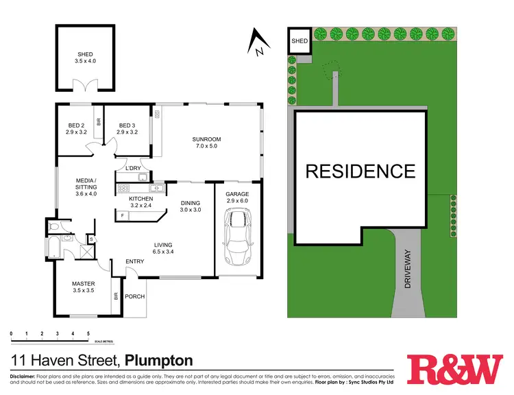 Floorplan of Homely house listing, 11 Haven Street, Plumpton NSW 2761