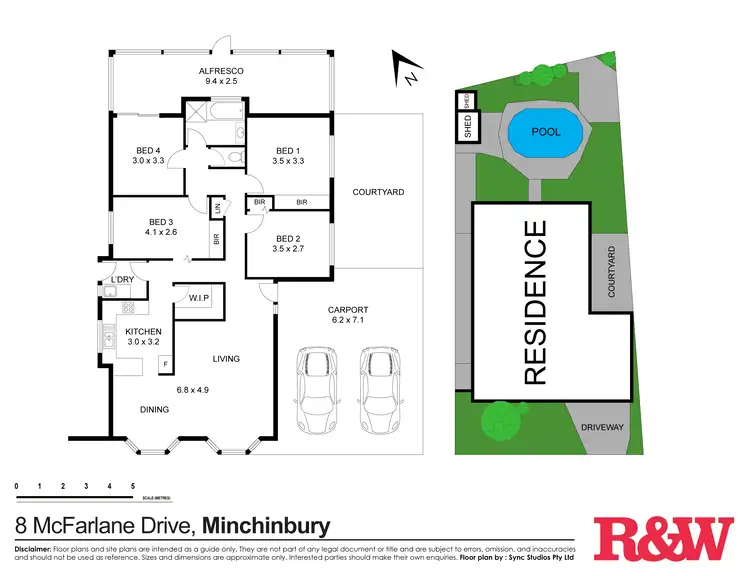 Floorplan of Homely house listing, 8 Mcfarlane Drive, Minchinbury NSW 2770