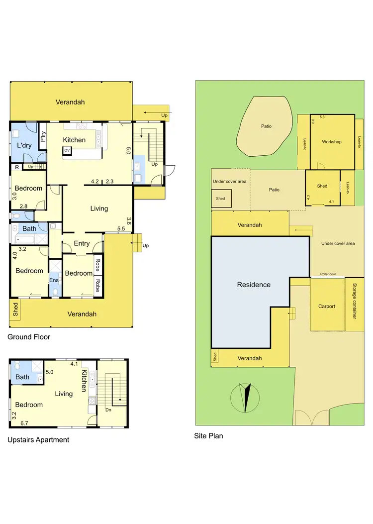 Floorplan of Homely house listing, 6 Thomas Road, Healesville VIC 3777