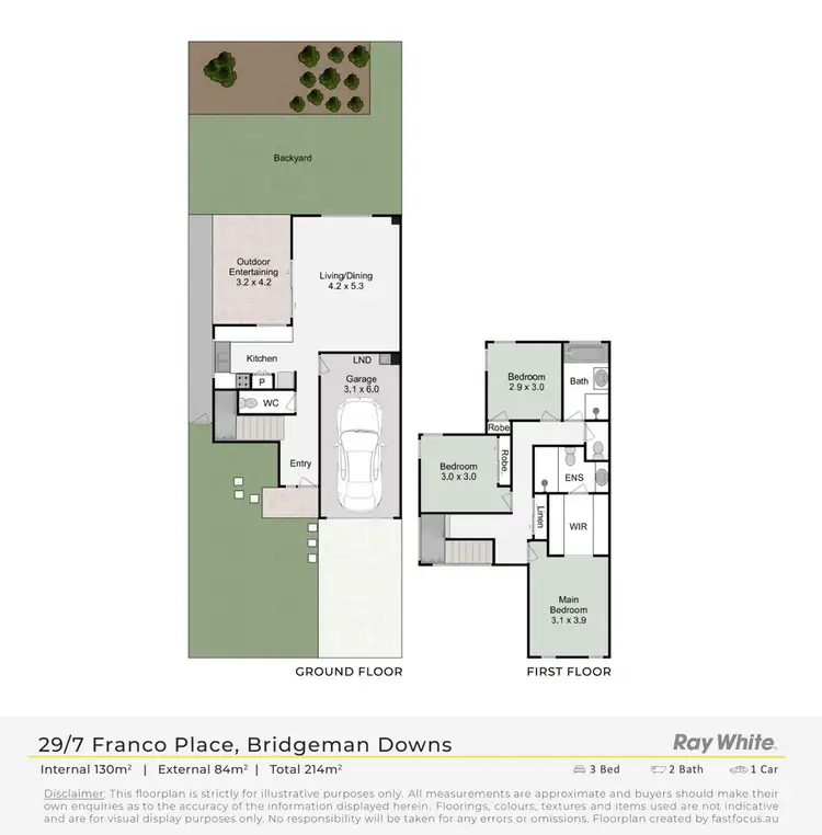 Floorplan of Homely townhouse listing, 13/7 Franco Place, Bridgeman Downs QLD 4035