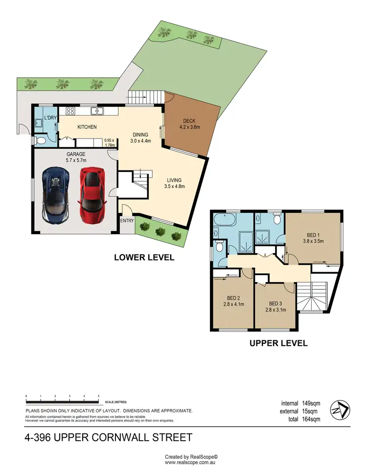Floorplan of Homely townhouse listing, 4/396 Upper Cornwall Street, Coorparoo QLD 4151