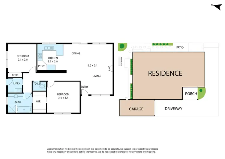 Floorplan of Homely house listing, 44/2 Spray Street, Frankston VIC 3199