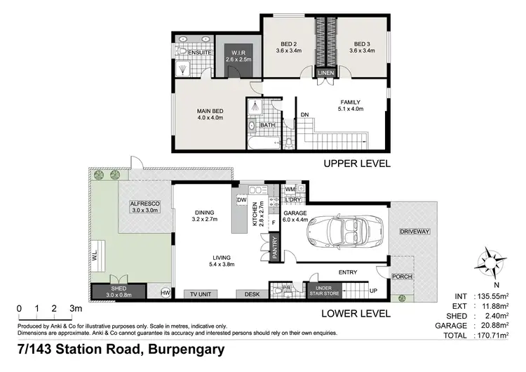 Floorplan of Homely townhouse listing, 7/143 Station Road, Burpengary QLD 4505