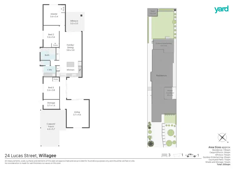 Floorplan of Homely house listing, 24 Lucas Street, Willagee WA 6156