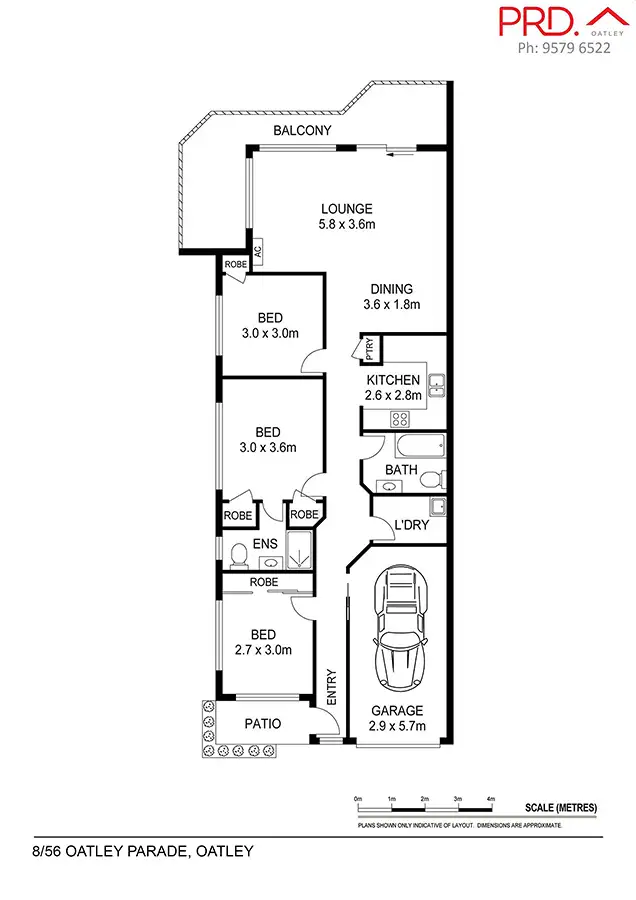 Floorplan of Homely villa listing, 8/56 Oatley Parade, Oatley NSW 2223