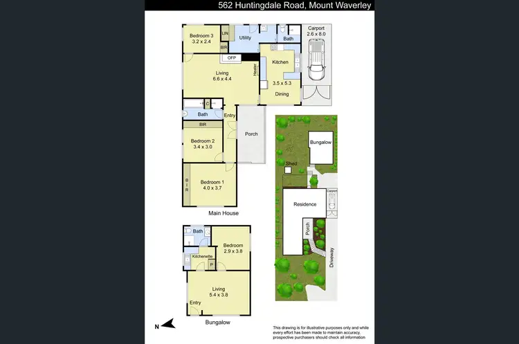 Floorplan of Homely house listing, 562 Huntingdale Road, Mount Waverley VIC 3149