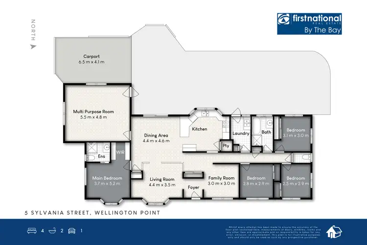 Floorplan of Homely house listing, 5 Sylvania Street, Wellington Point QLD 4160