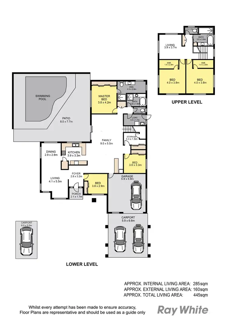 Floorplan of Homely house listing, 9 Contessa Place, Bracken Ridge QLD 4017