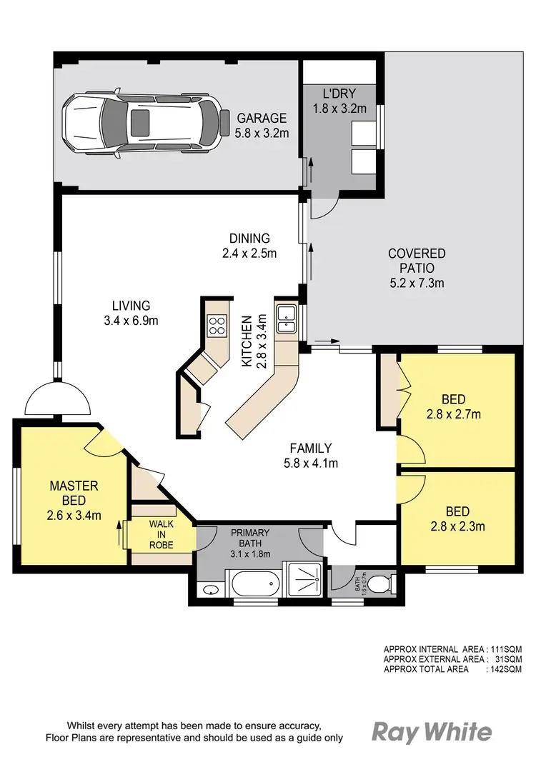 Floorplan of Homely house listing, 15 Tuckeroo Street, Narangba QLD 4504