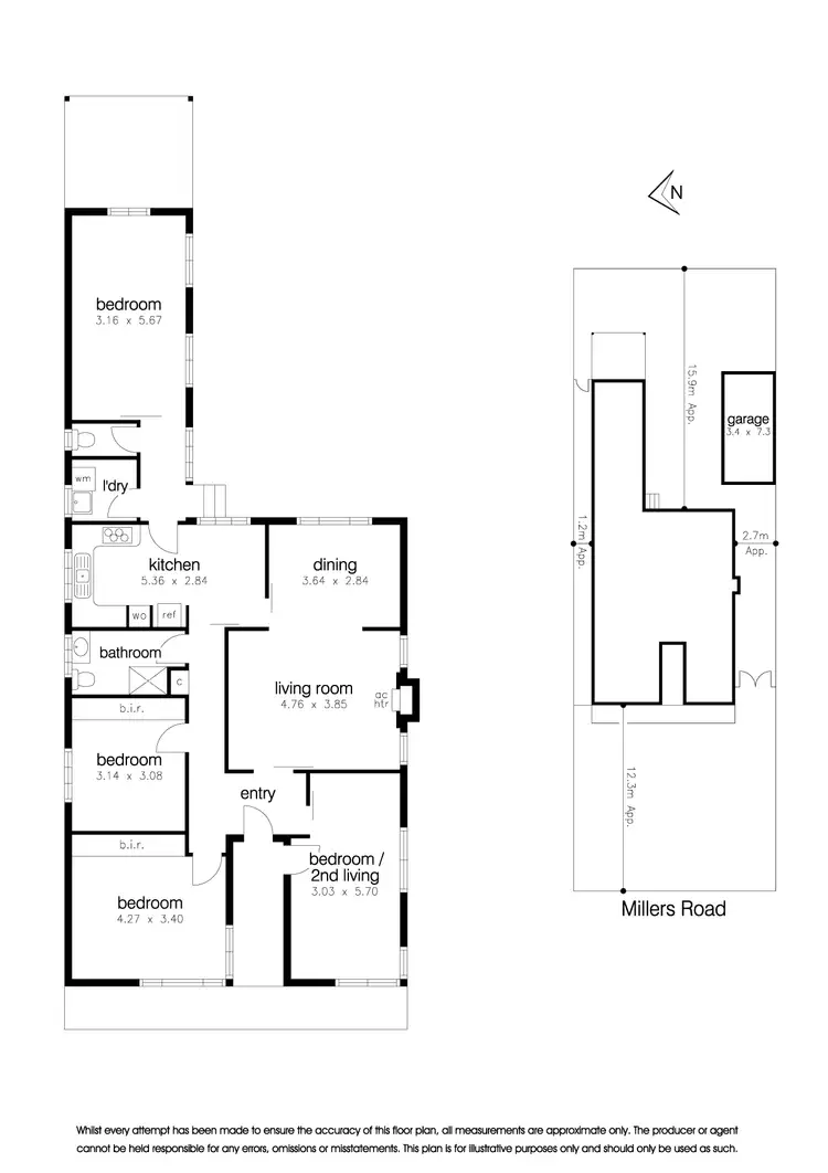 Floorplan of Homely house listing, 113 Millers Road, Altona North VIC 3025