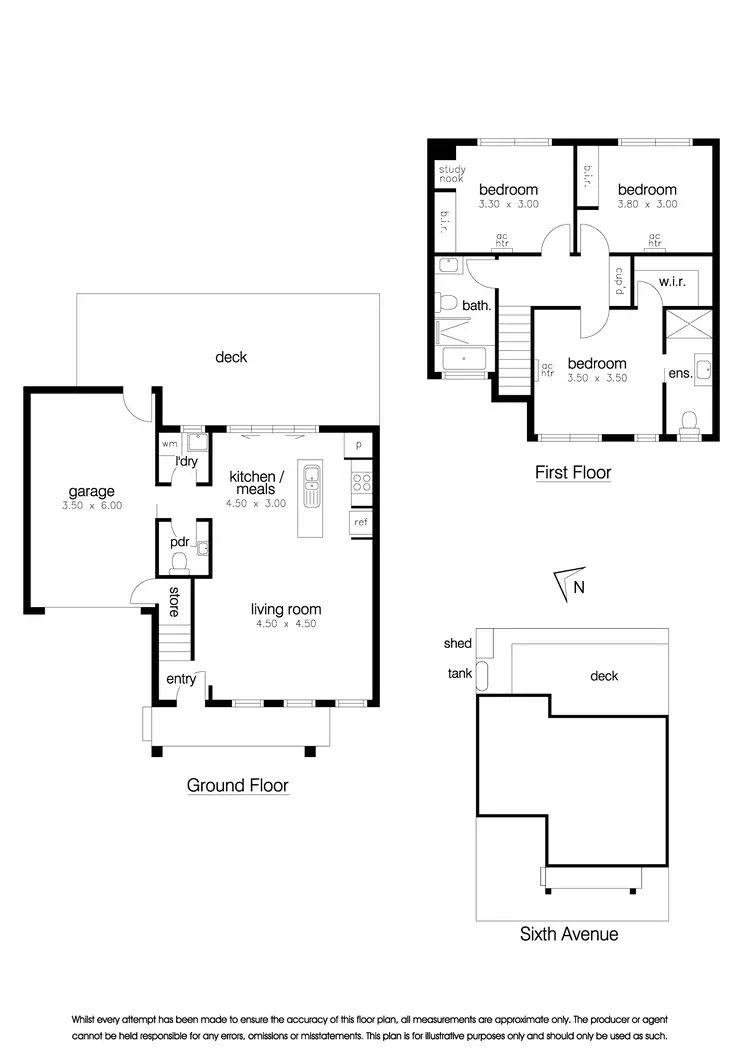 Floorplan of Homely unit listing, 2C Sixth Avenue, Altona North VIC 3025