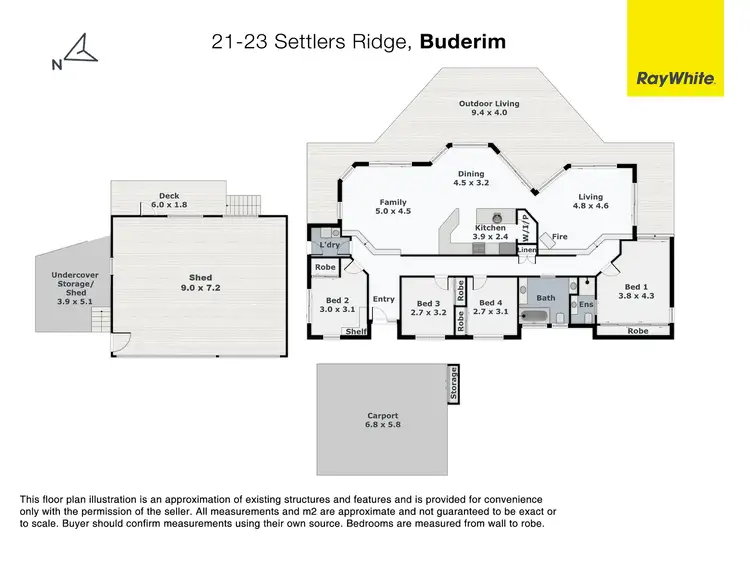 Floorplan of Homely house listing, 21-23 Settlers Ridge, Buderim QLD 4556