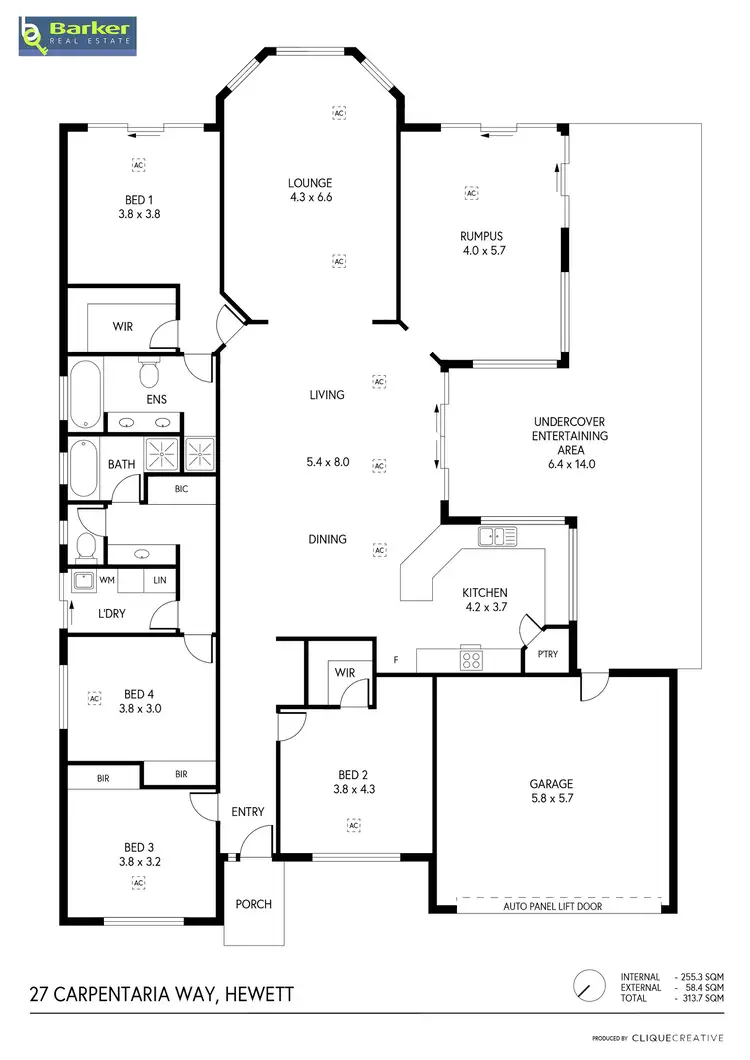 Floorplan of Homely house listing, 27 Carpentaria Way, Hewett SA 5118