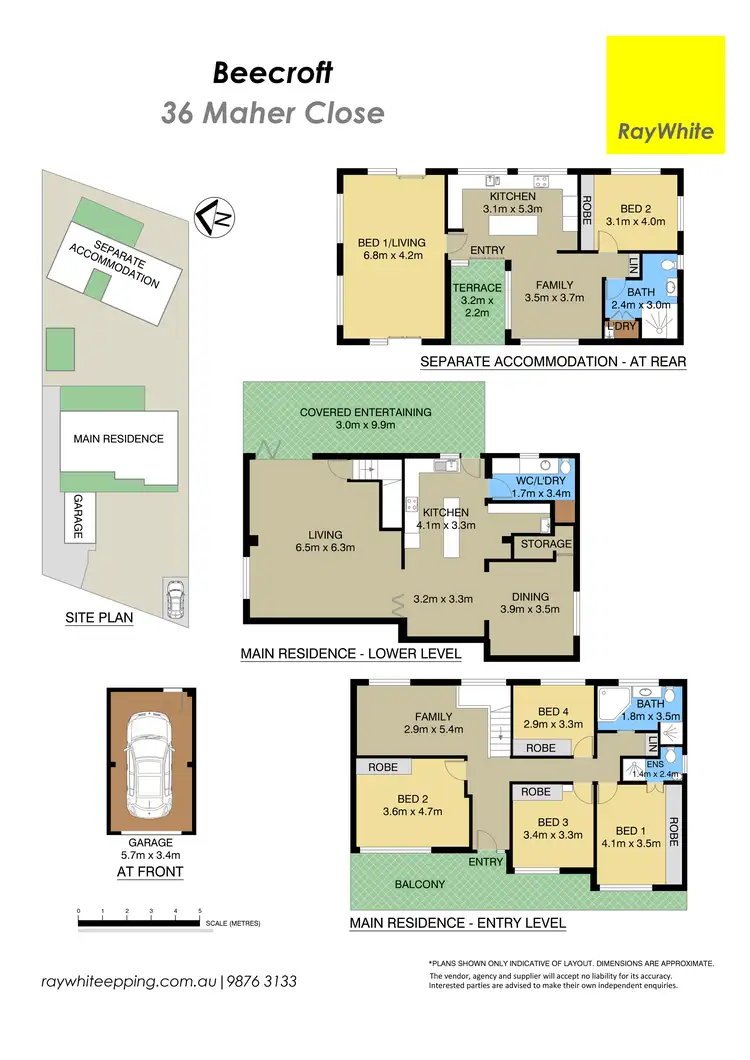 Floorplan of Homely house listing, 36 Maher Close, Beecroft NSW 2119