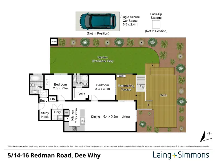 Floorplan of Homely apartment listing, 5/14-16 Redman Road, Dee Why NSW 2099