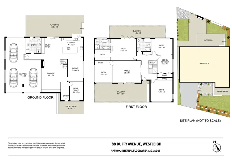 Floorplan of Homely house listing, 88 Duffy Avenue, Westleigh NSW 2120