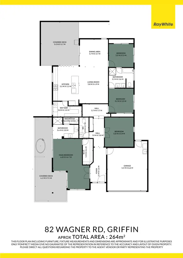Floorplan of Homely house listing, 82 Wagner Road, Griffin QLD 4503