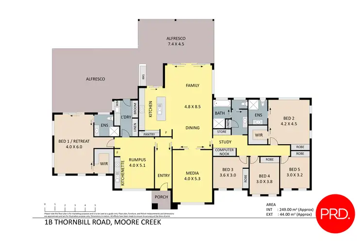 Floorplan of Homely house listing, 1B Thornbill Road, Tamworth NSW 2340
