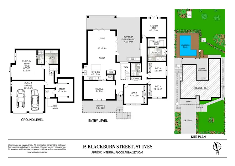 Floorplan of Homely house listing, 15 Blackburn Street, St Ives NSW 2075