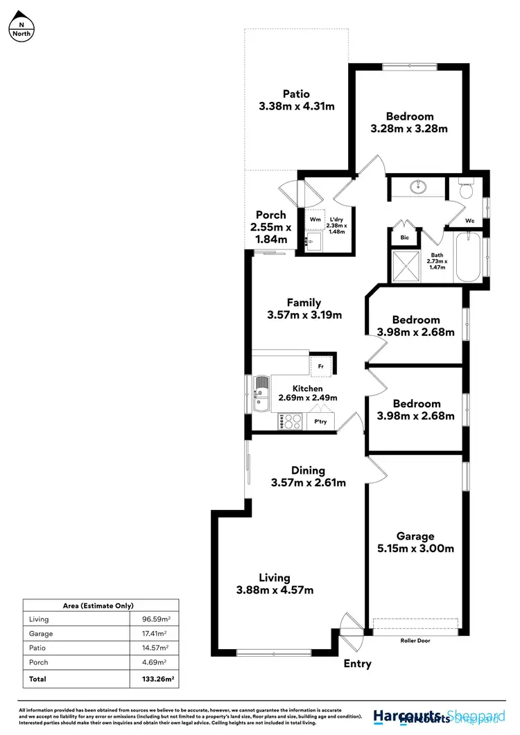 Floorplan of Homely house listing, 24 Bracken Place, Golden Grove SA 5125