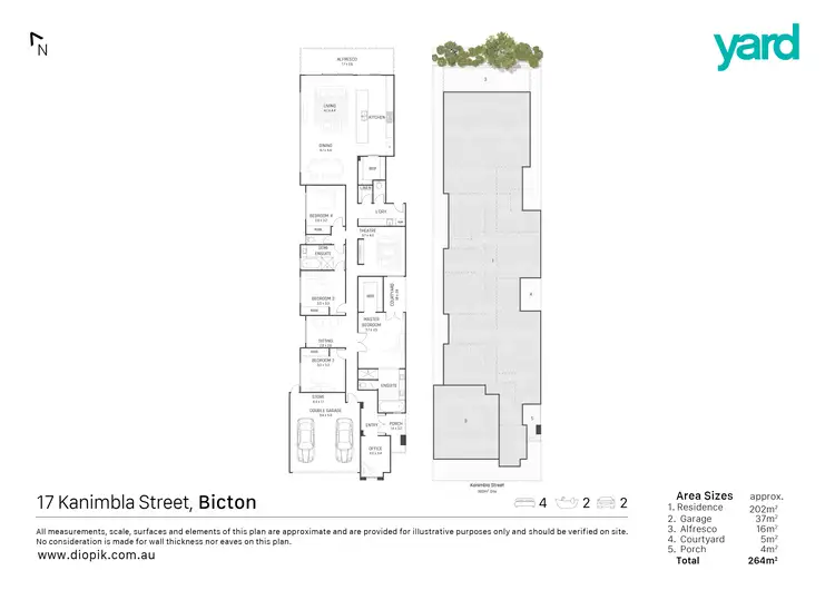 Floorplan of Homely house listing, 17 Kanimbla Street, Bicton WA 6157