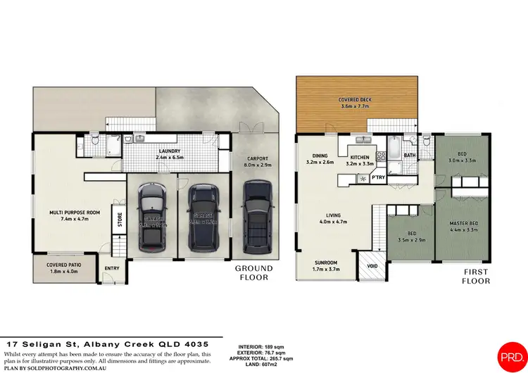 Floorplan of Homely house listing, 17 Seligan St, Albany Creek QLD 4035