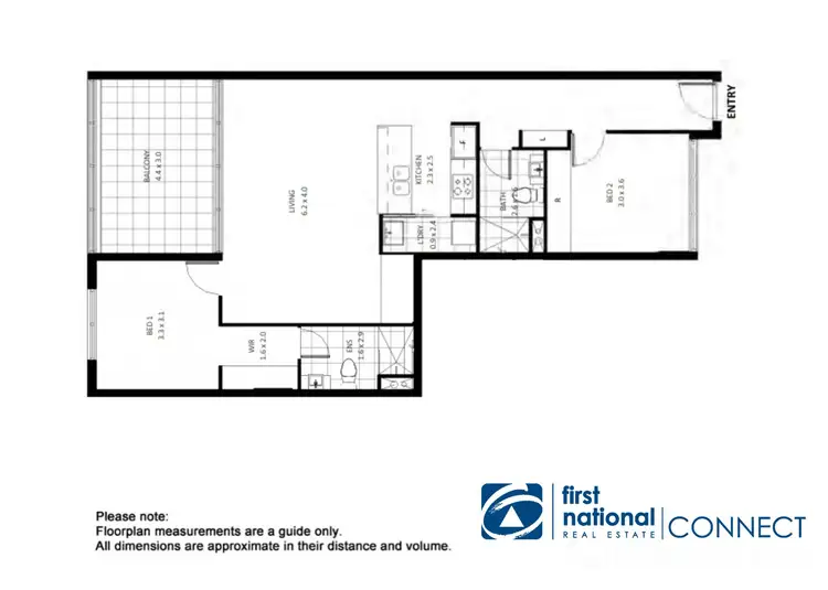 Floorplan of Homely house listing, 206/52 Macquarie Street, Windsor NSW 2756