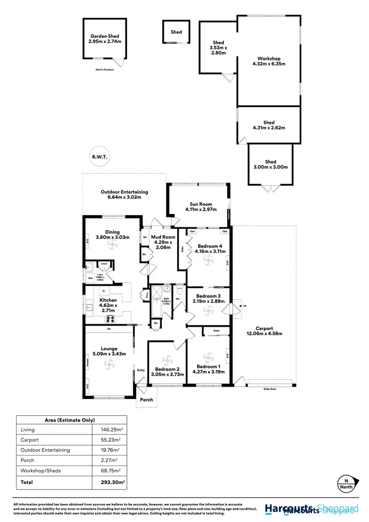 Floorplan of Homely house listing, 5 Saxon Street, Pooraka SA 5095