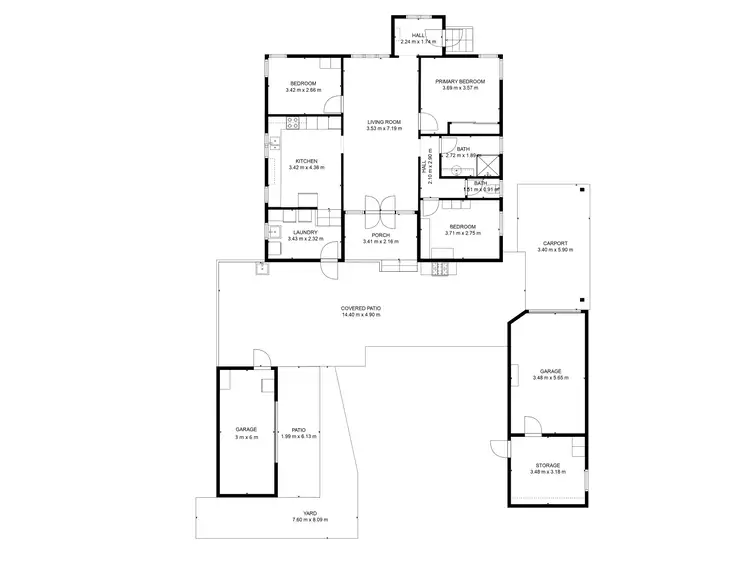 Floorplan of Homely house listing, 4 De Gunst Street, Kepnock QLD 4670