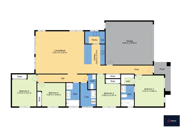 Floorplan of Homely house listing, 11 Isaac street, Deanside VIC 3336