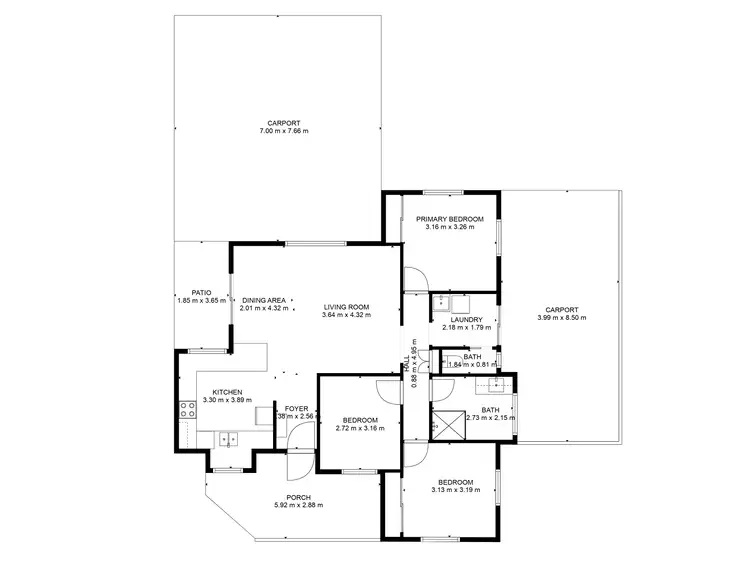 Floorplan of Homely house listing, 79 McCarthy Road, Avenell Heights QLD 4670