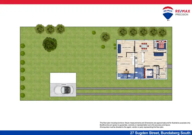 Floorplan of Homely house listing, 27 Sugden Street, Bundaberg South QLD 4670