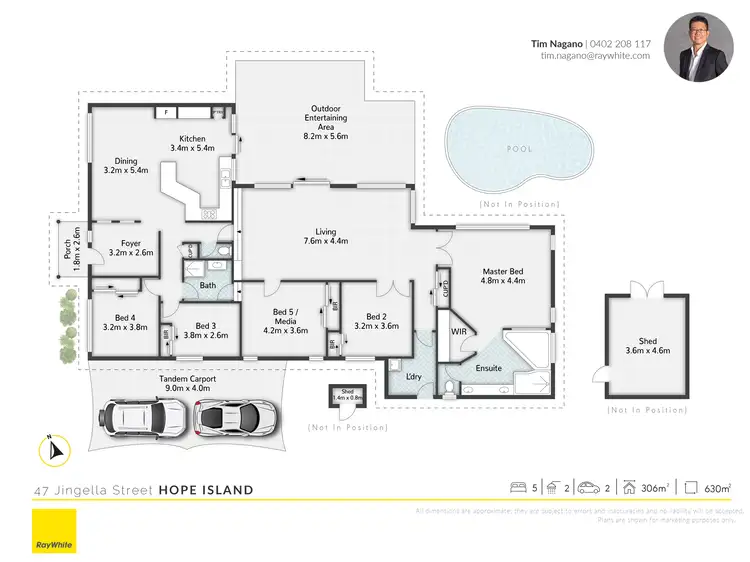 Floorplan of Homely house listing, 47 Jingella Street, Hope Island QLD 4212