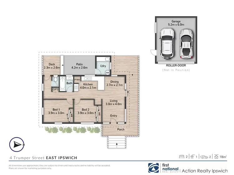 Floorplan of Homely house listing, 4 Trumper Street, East Ipswich QLD 4305