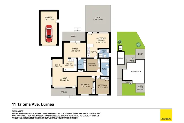 Floorplan of Homely house listing, 11 Taloma Avenue, Lurnea NSW 2170