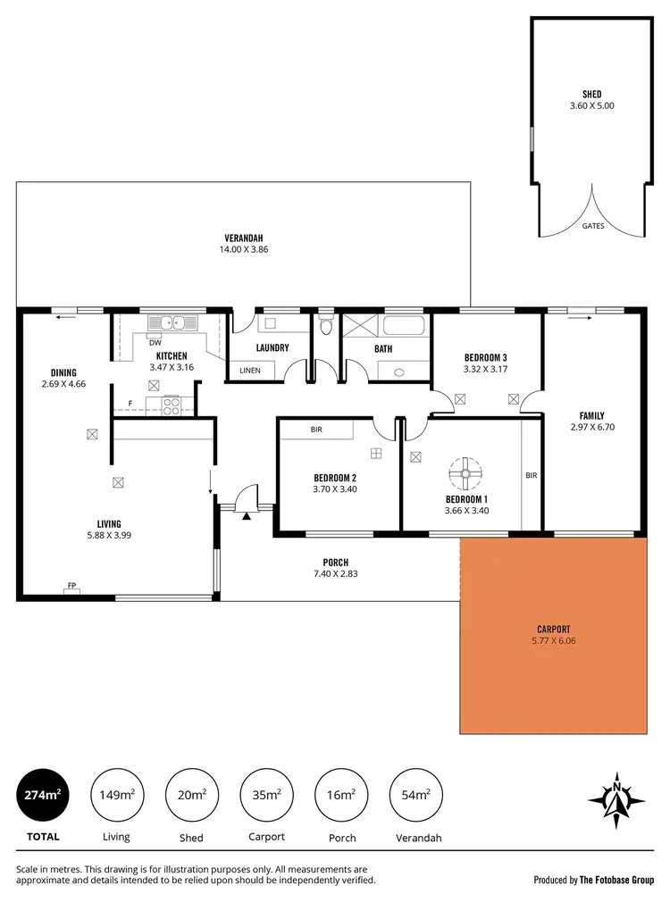 Floorplan of Homely house listing, 24 Bendigo Crescent, Modbury SA 5092