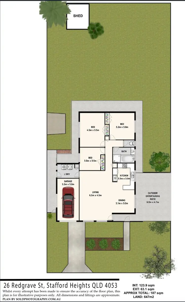 Floorplan of Homely house listing, 26 Redgrave Street, Stafford Heights QLD 4053